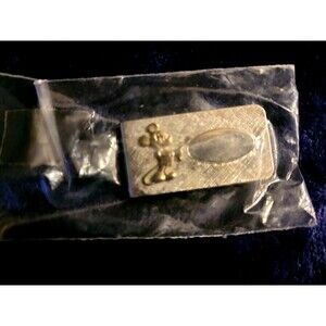 Vintage Disney Mickey Mouse Money Clip Engravable Gift Style Late 80s Early 90s